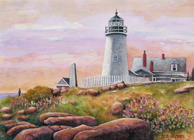 Morning Light - Pemaquid Point, Maine