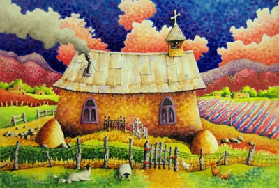 New Mexico  Country Church