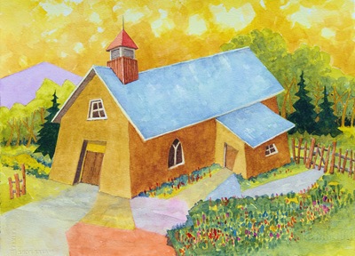 Sagging Roof Church - A