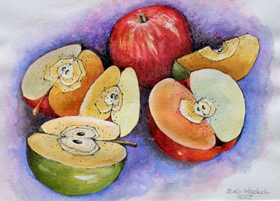 Sliced Apples
