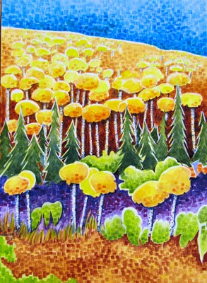 Autumn at Taos Ski Valley - B