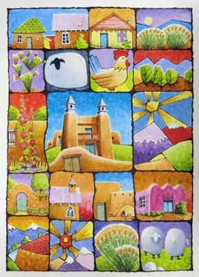 New Mexico Quilt Grande - B