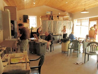 Painters at Work - B