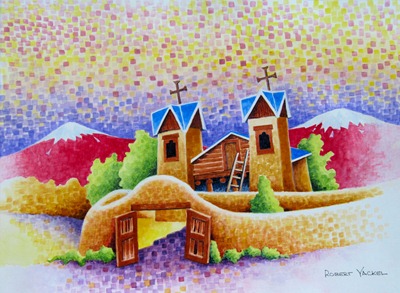 Chimayo Under Confetti Sky - B