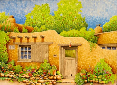 Summertime on Canyon Road - B