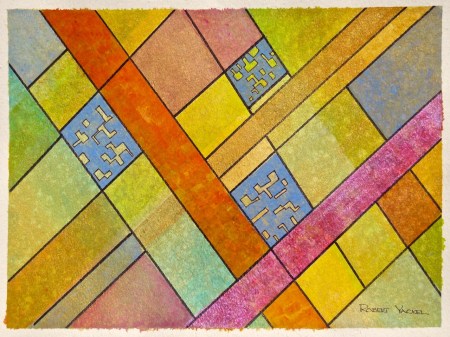 Sunset Colors Abstract